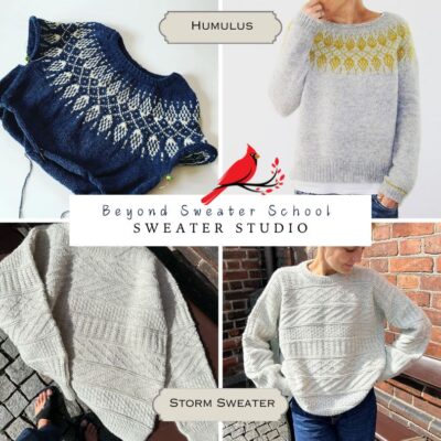 Sweater Studio - Beyond Sweater School