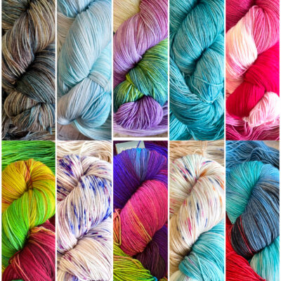 Hand Maiden Cabin Sock (Hand-Dyed)