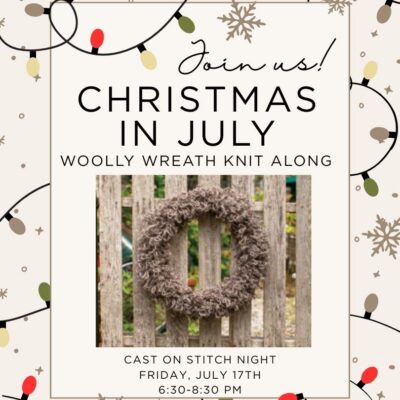 Christmas in July KAL Cast-on Night
